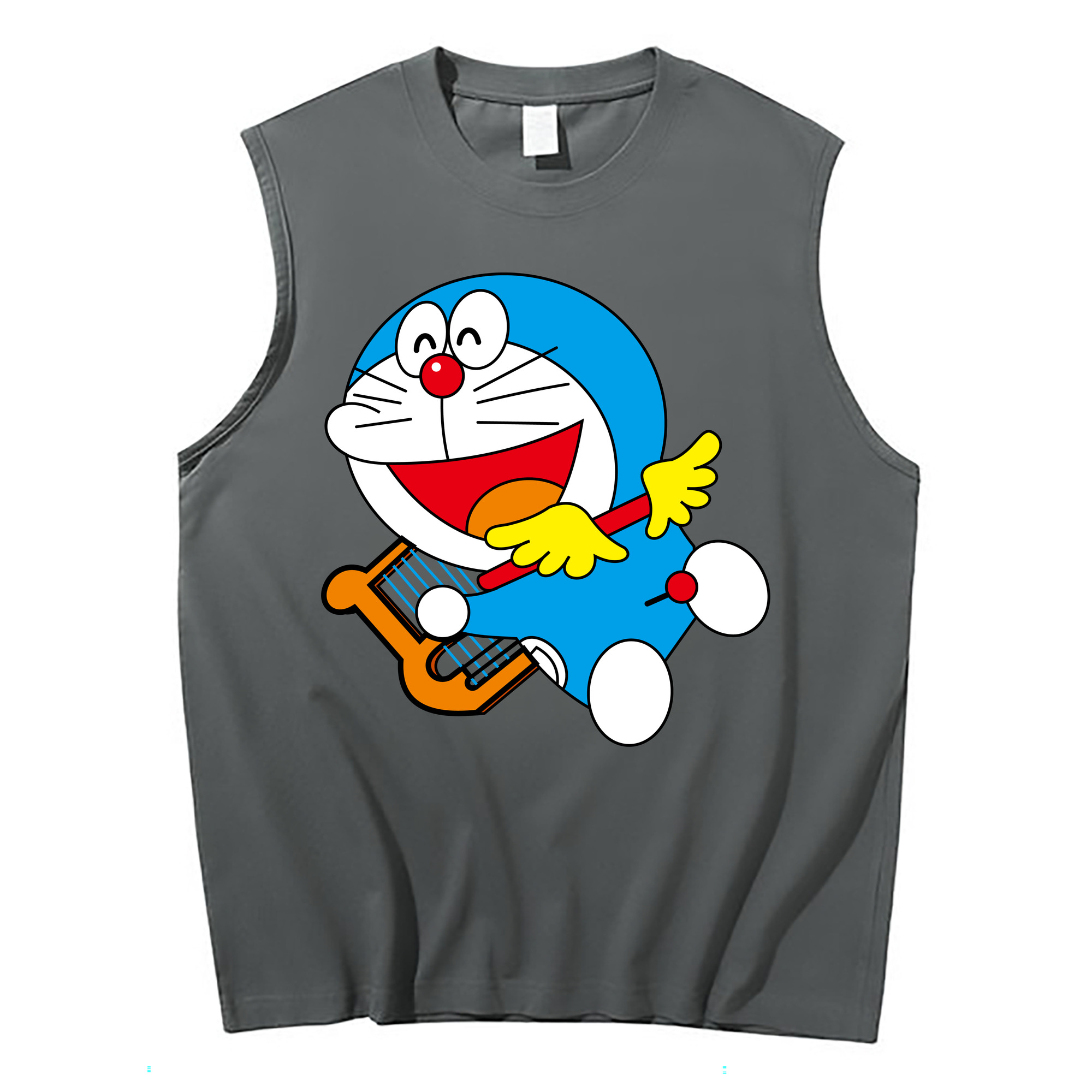 （画像用） ドラえもん Doraemon コットン100％タンクトップ（フロントプリント）